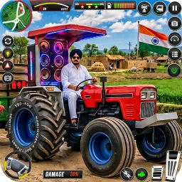 Ícone de Real Indian Farming Tractor 3D